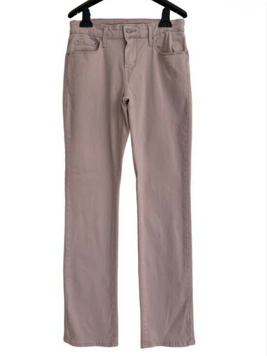 Levi's Denim - Levi's 505 Straight Leg Mid-Rise Jeans in Chalk Pink - Size 27